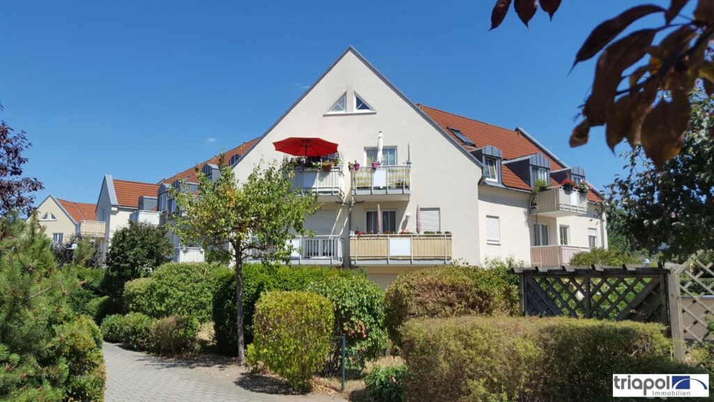 Gemütliche und ruhig gelegene 2-Zi-Wohnung mit Balkon in Coswig.