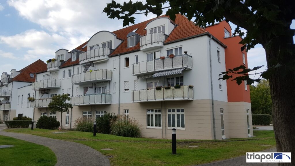 Hübsche 1-Zi-Wohnung mit Balkon in Coswig.