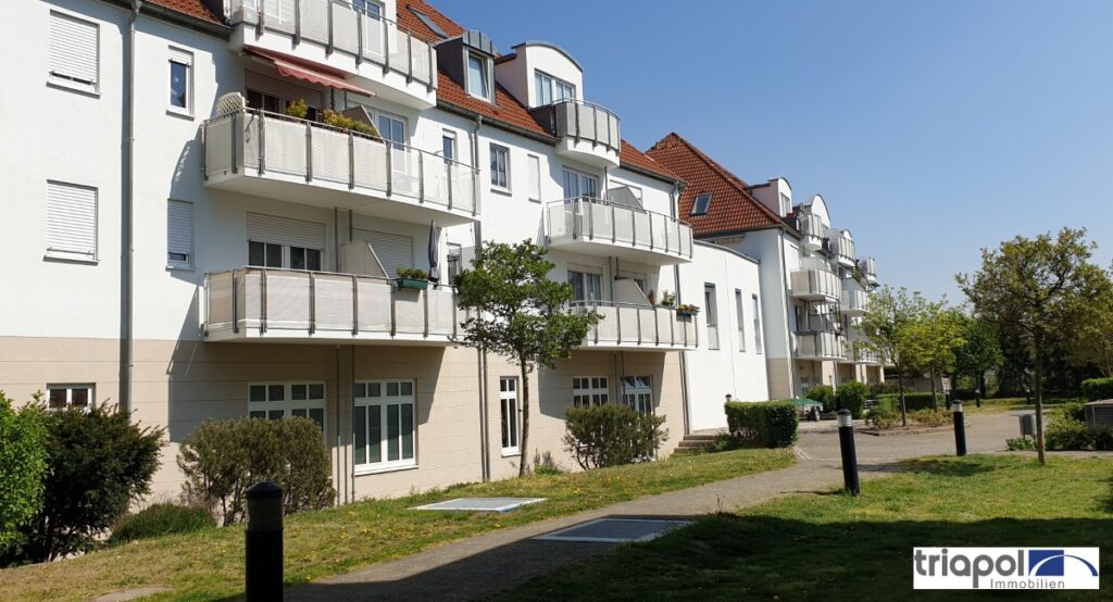 Hübsche 1-Zi-Wohnung mit Balkon in Coswig.