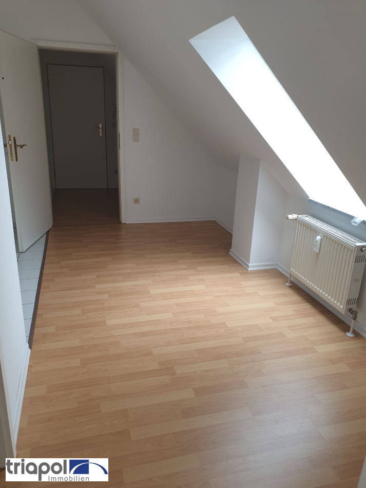 Gemütliche 2-Zi-Dachgeschosswohnung mit Balkon in ruhiger Stadtrandlage von Dresden.